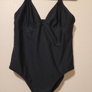 Mossimo XL 1 Piece Black Swimsuit.